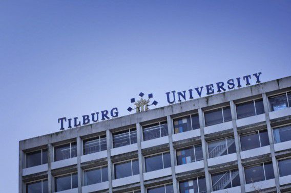 Het hoofdgebouw van de Universiteit van Tilburg. Foto Dolph Cantrijn / Hollandse Hoogte