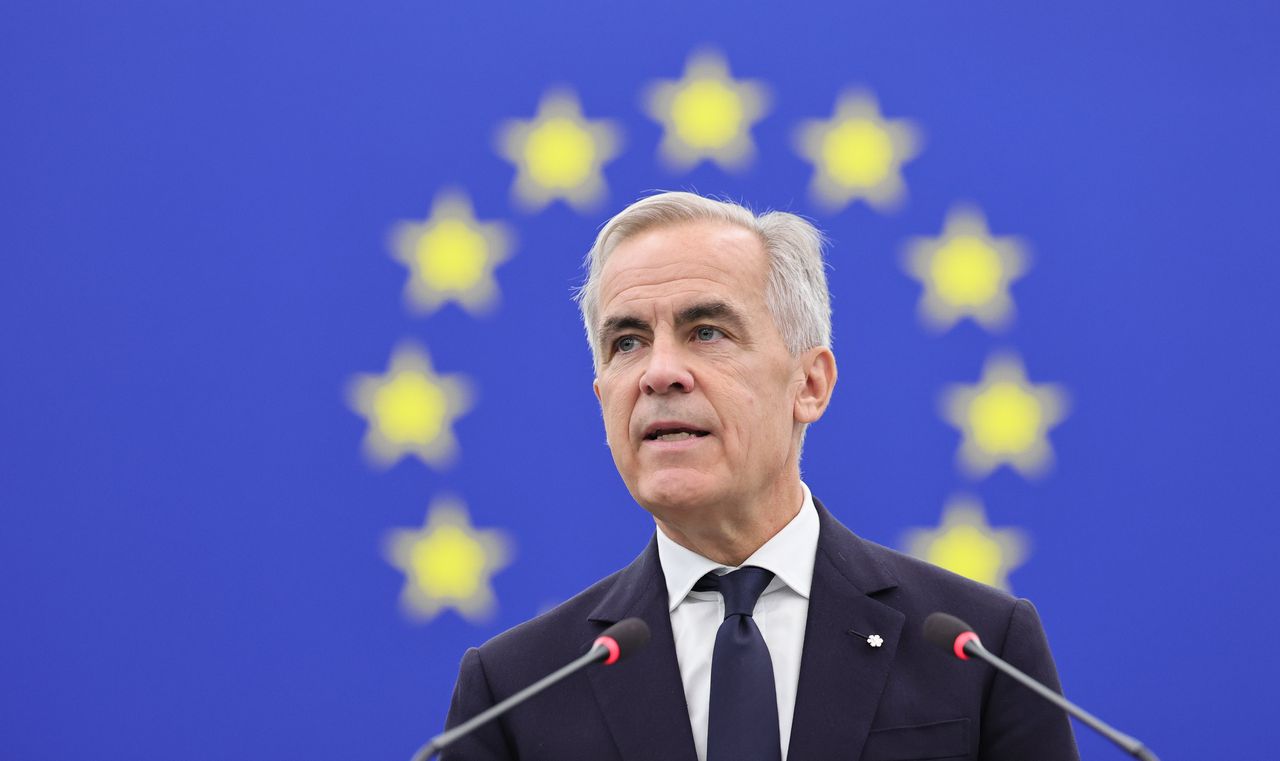 Canadese premier Carney tegenover Europees Parlement: ‘We willen geen macht om anderen te domineren’