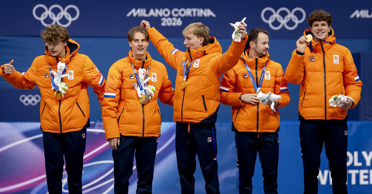Met een gouden aflossing verlossen de Nederlandse shorttrackmannen zich van een trauma. ‘De cirkel is nu rond’