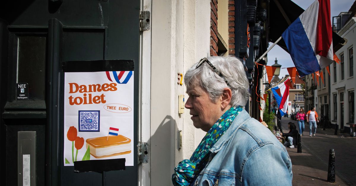 Zweven boven de wc-bril op de Dixi: op Koningsdag zoeken vrouwen naar alternatieven