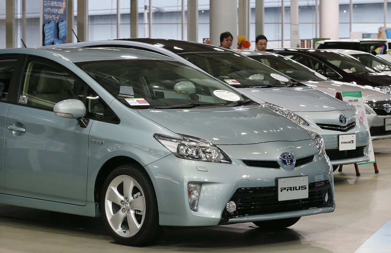 Prius-auto's van Toyota worden teruggeroepen.