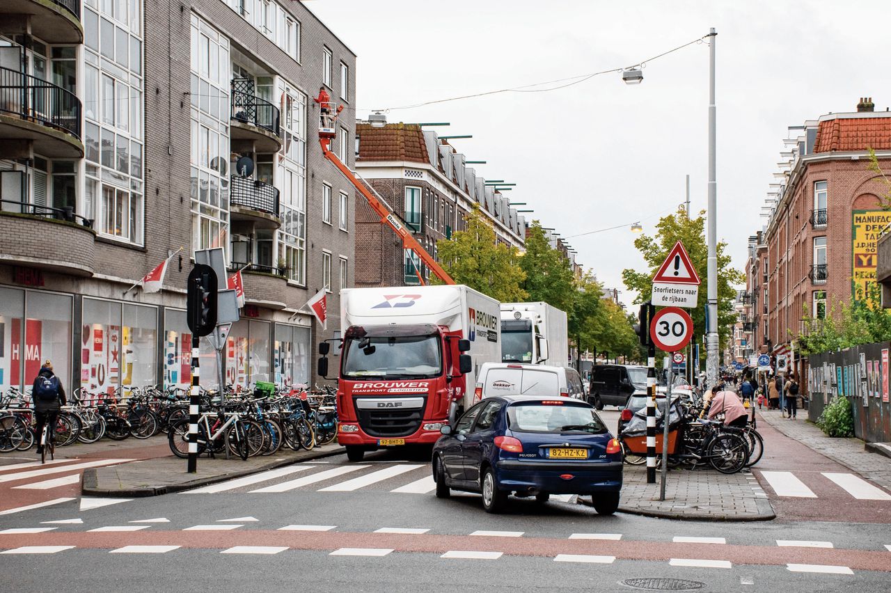 Ook de Jan Pieter Heijestraat zal worden afgesloten voor doorgaand verkeer.