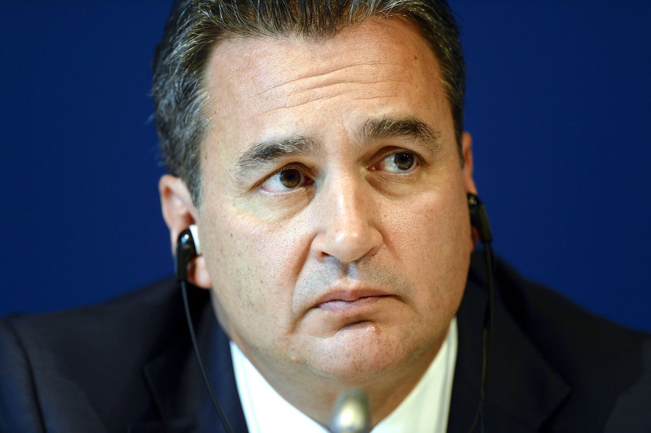 Michael Garcia, de man die namens de FIFA het onderzoek naar de toewijzing van de WK's aan Qatar en Rusland uitvoerde.