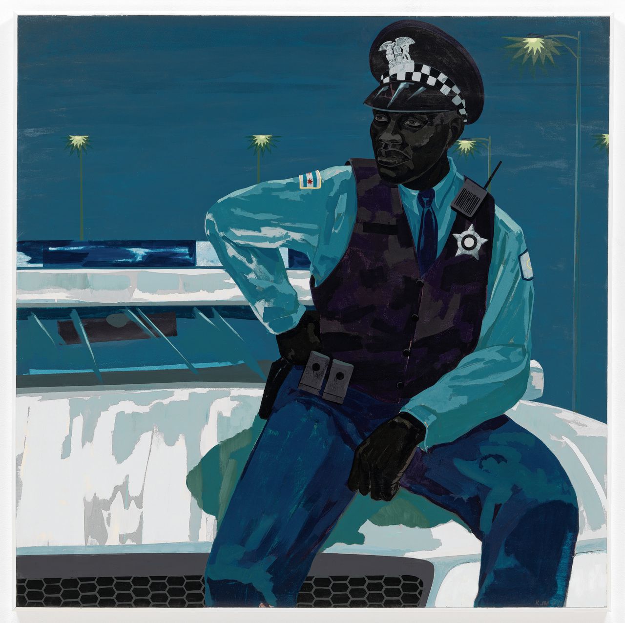 Kerry James Marshall, Untitled (policeman), 2015.