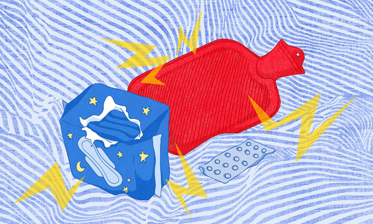 Can I report sick in menstrual problems?