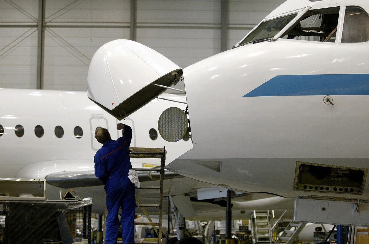 Onder meer medewerkers van vliegtuigbouwer Fokker zijn aangesloten bij pensioenfonds PME.