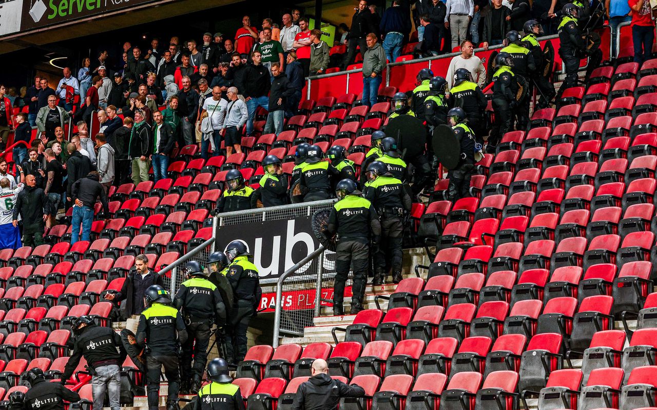 Repressie tegen voetbalvandalisme werkt averechts 