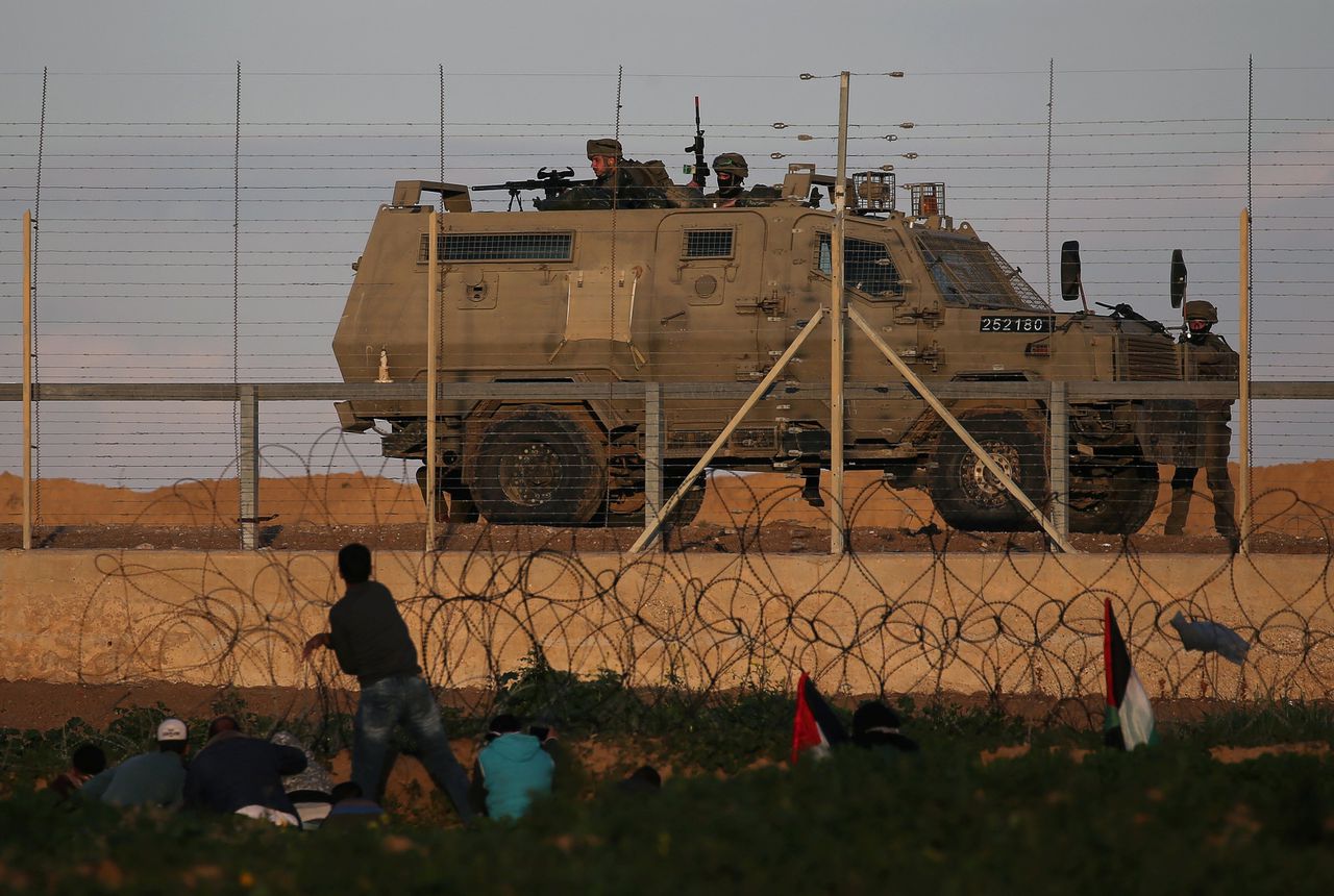 Israël bouwt nieuw hek bij grens Gazastrook 