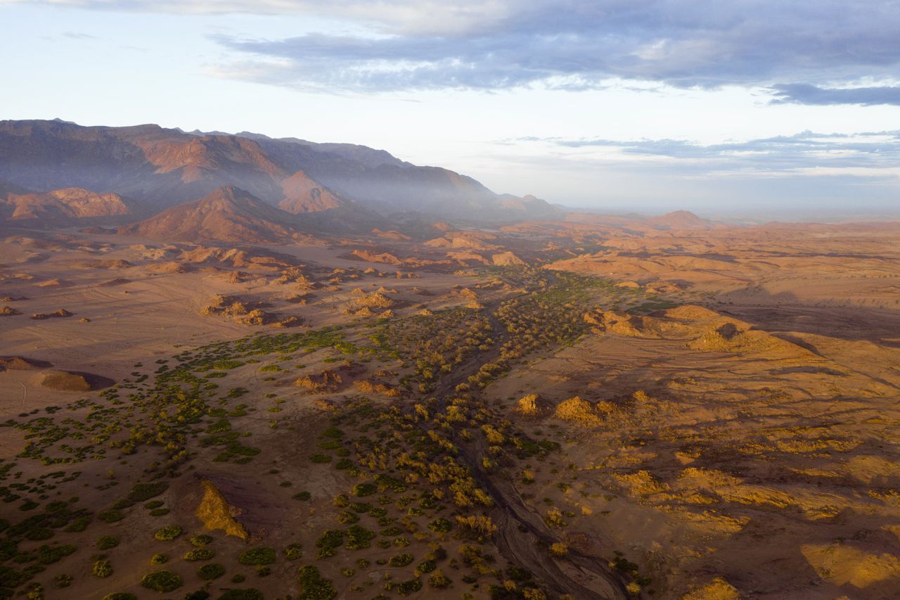 Uitgedroogd Namibië teert op prehistorische ondergrondse watervoorraden. ‘Hoe het verder moet als die op zijn, weet niemand.’ 