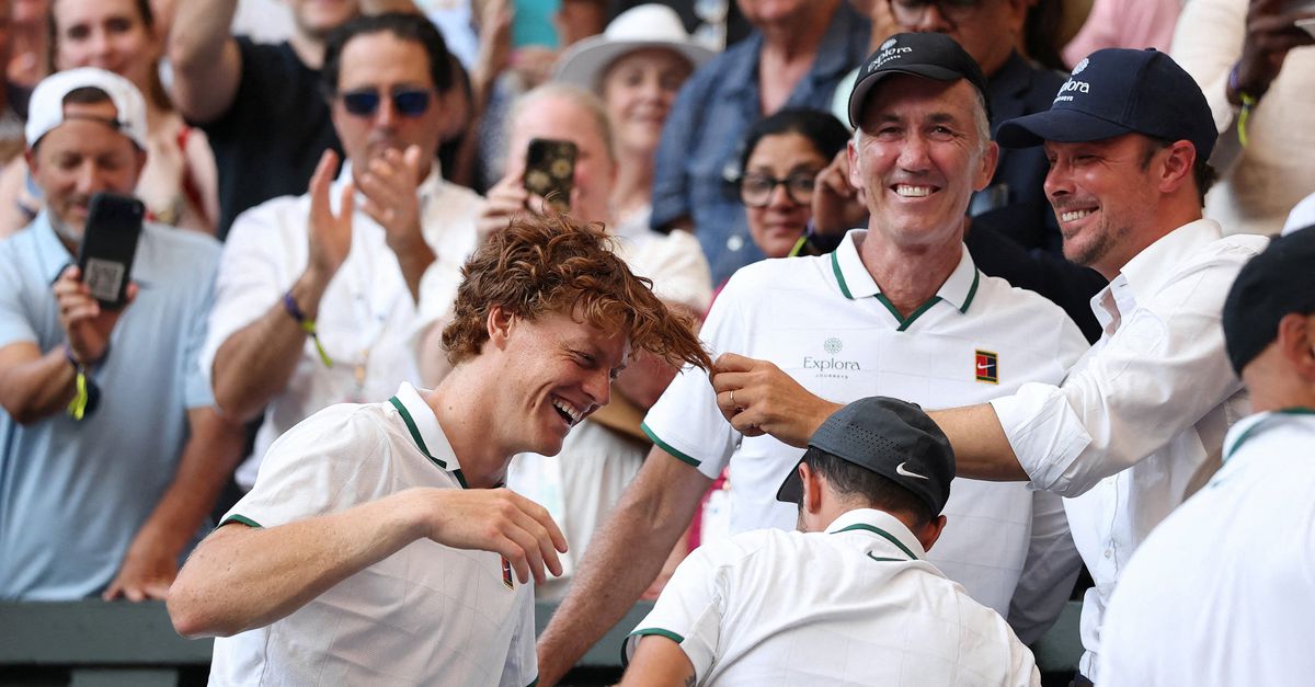 Jannik Sinner prolongeert titel op Wimbledon en toont meer emoties dan normaal