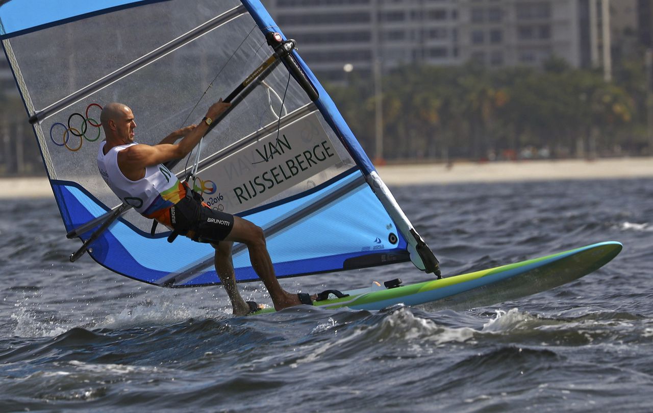 Windsurfer Van Rijsselberghe wint gouden medaille 