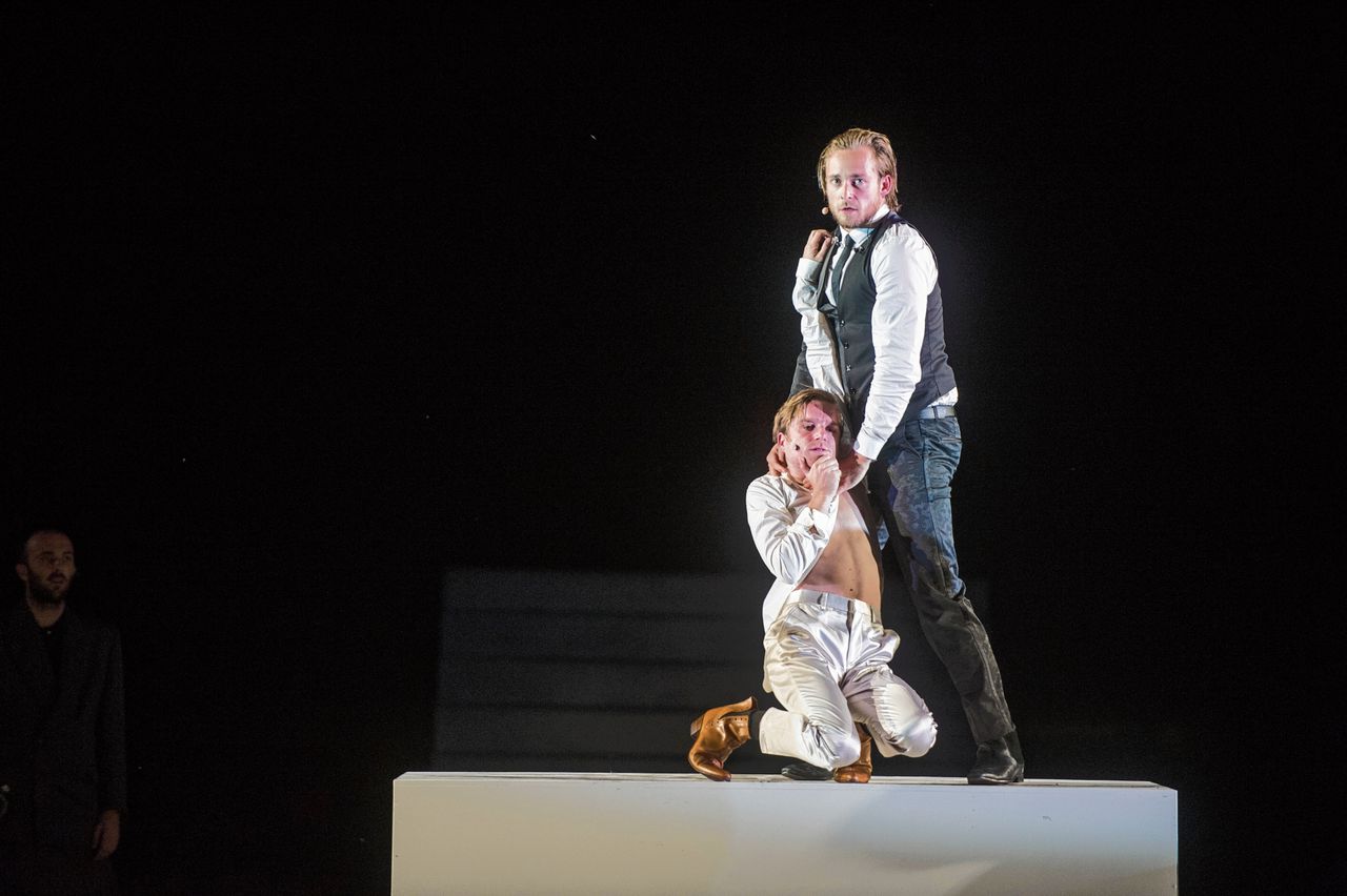 Shakespeare's Julius Caesar, gespeeld door Orkater.