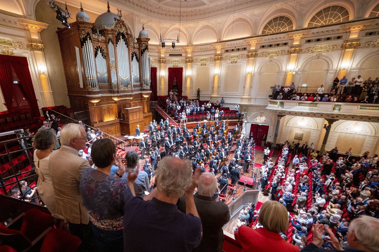 De energiekosten van het Concertgebouw in Amsterdam stegen dit jaar van 250.000 euro naar ruim 1 miljoen euro. Foto Evert Elzinga/ANP