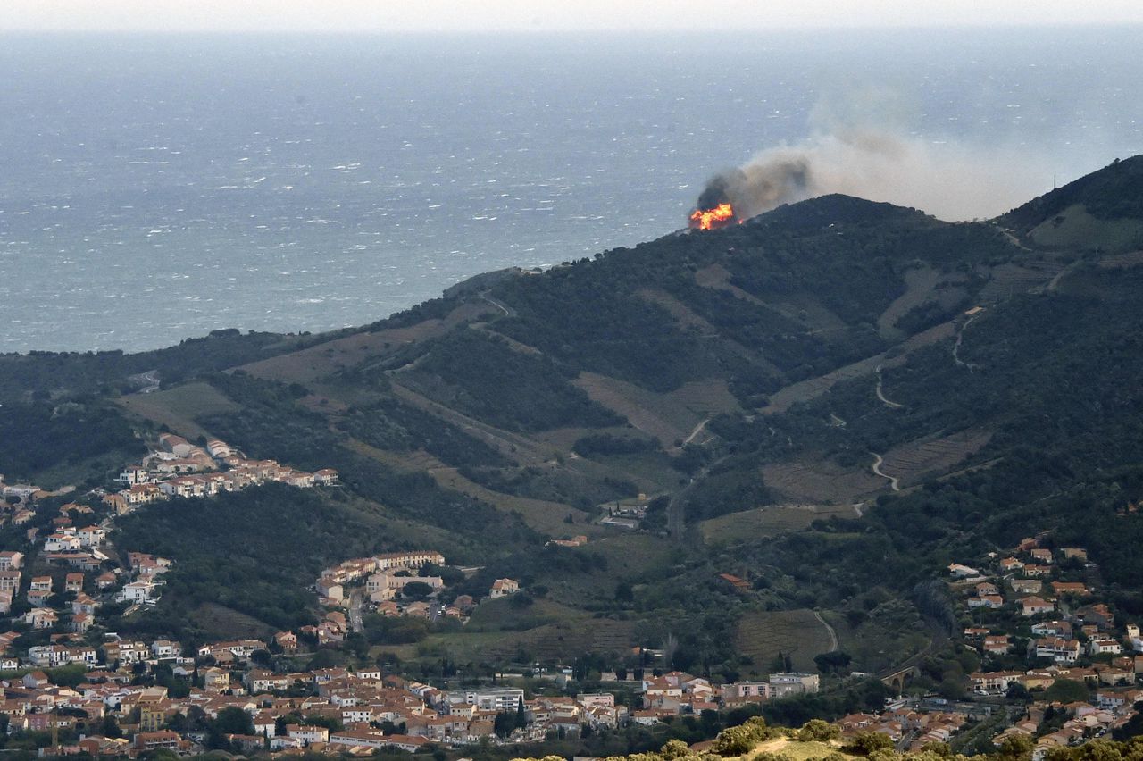 Eerste grote bosbrand van het jaar in de Franse Pyreneeën, ruim 900 hectare natuur verwoest 