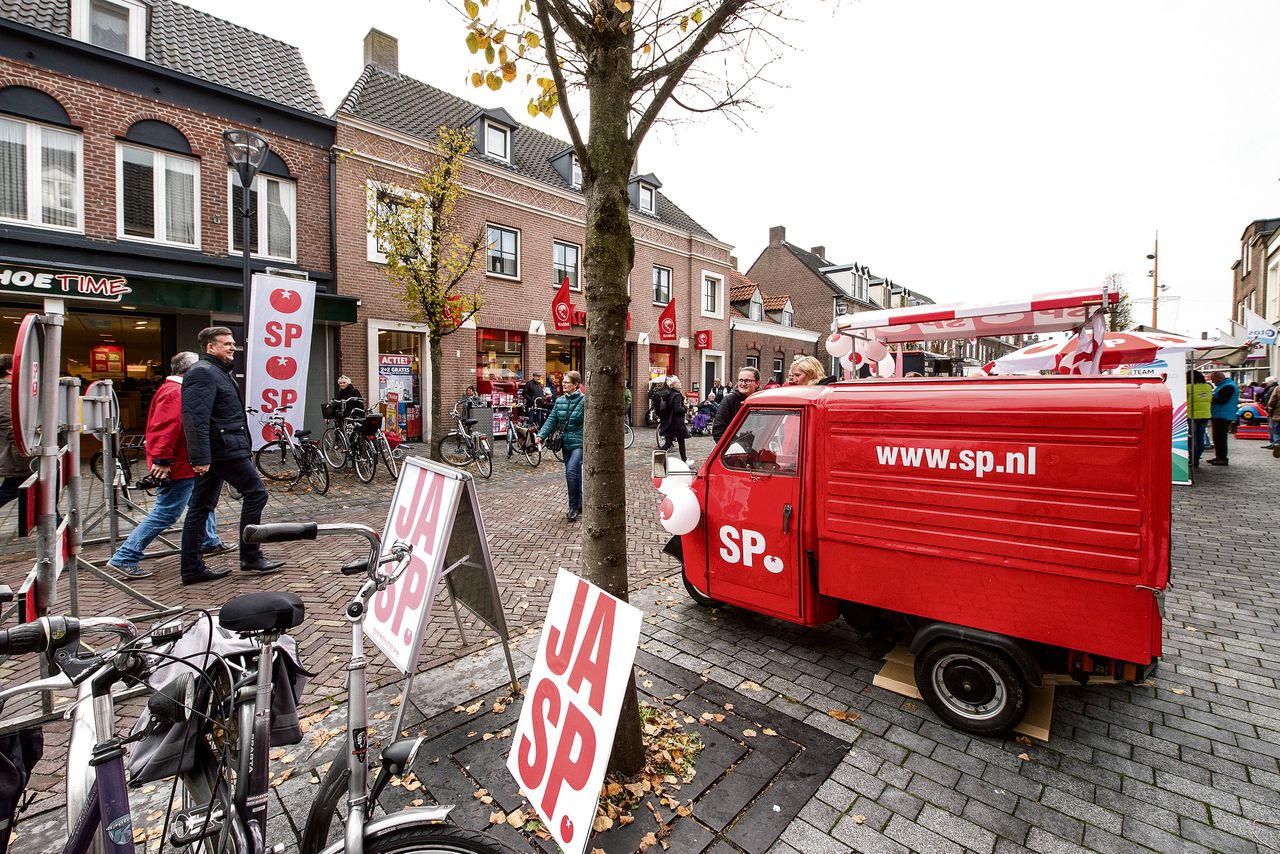 Afgelopen zaterdag was SP-leider Emile Roemer op campagne in Schijndel, SP-bolwerk van weleer, maar sterk vergrijsd.
