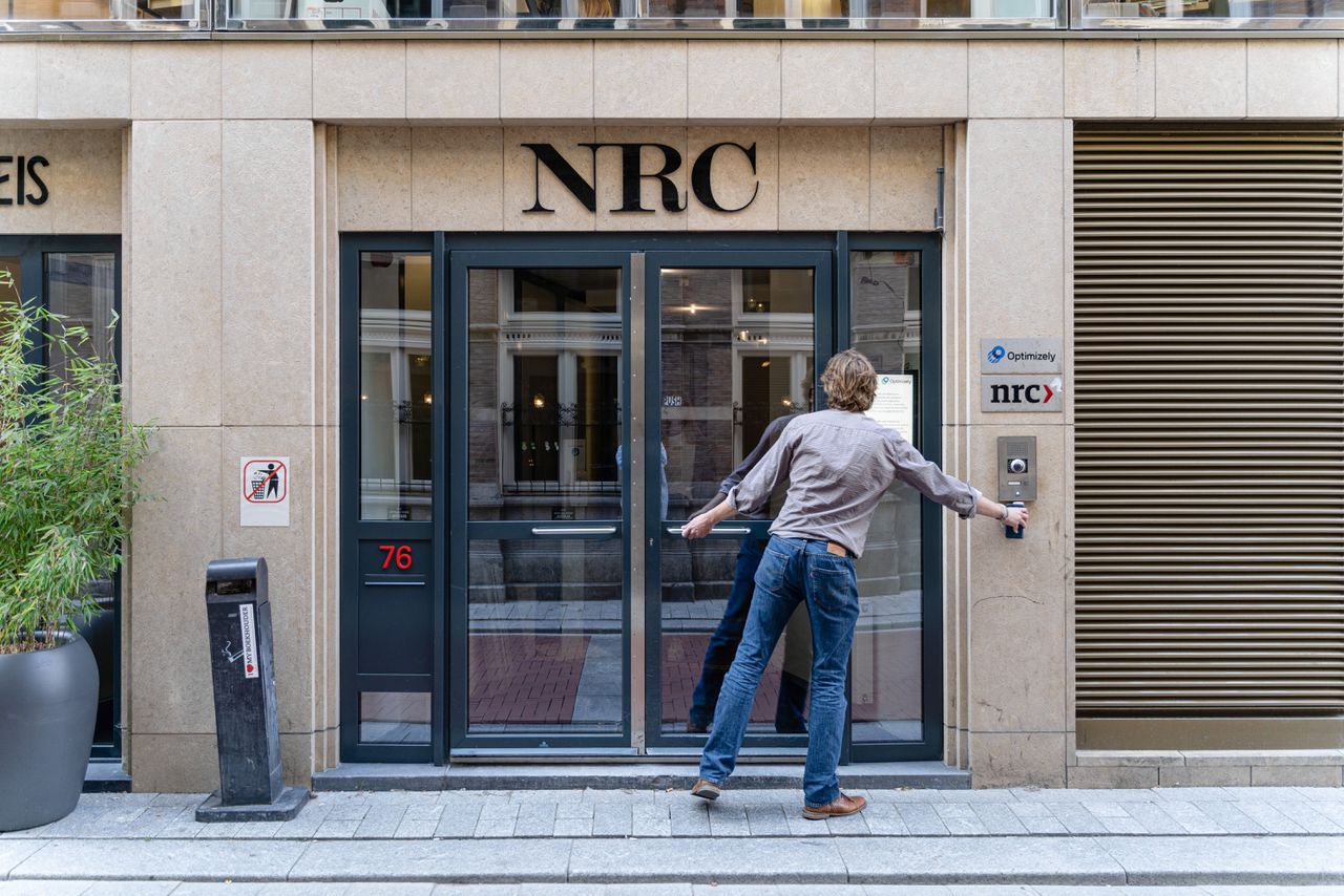 Het pand van NRC in Amsterdam.