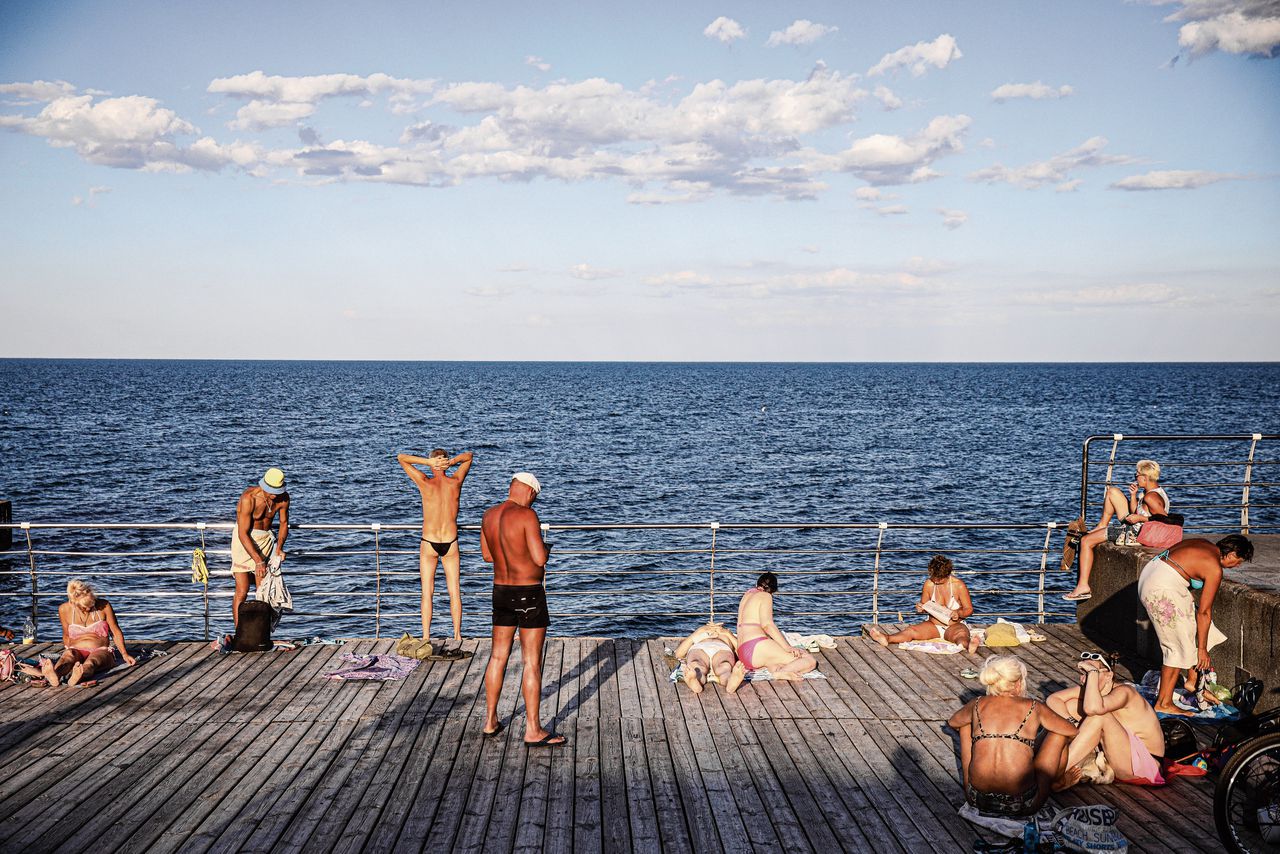 Badgasten in Odessa moeten vrezen voor zeemijnen 