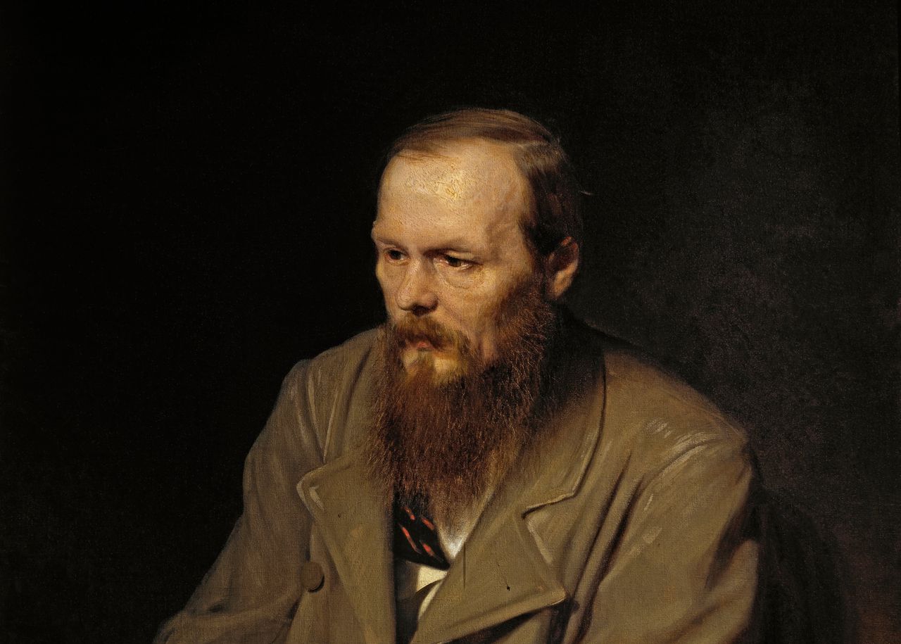 Portret van Fedor Dostoyevsky uit 1872, door Vasily Perov.