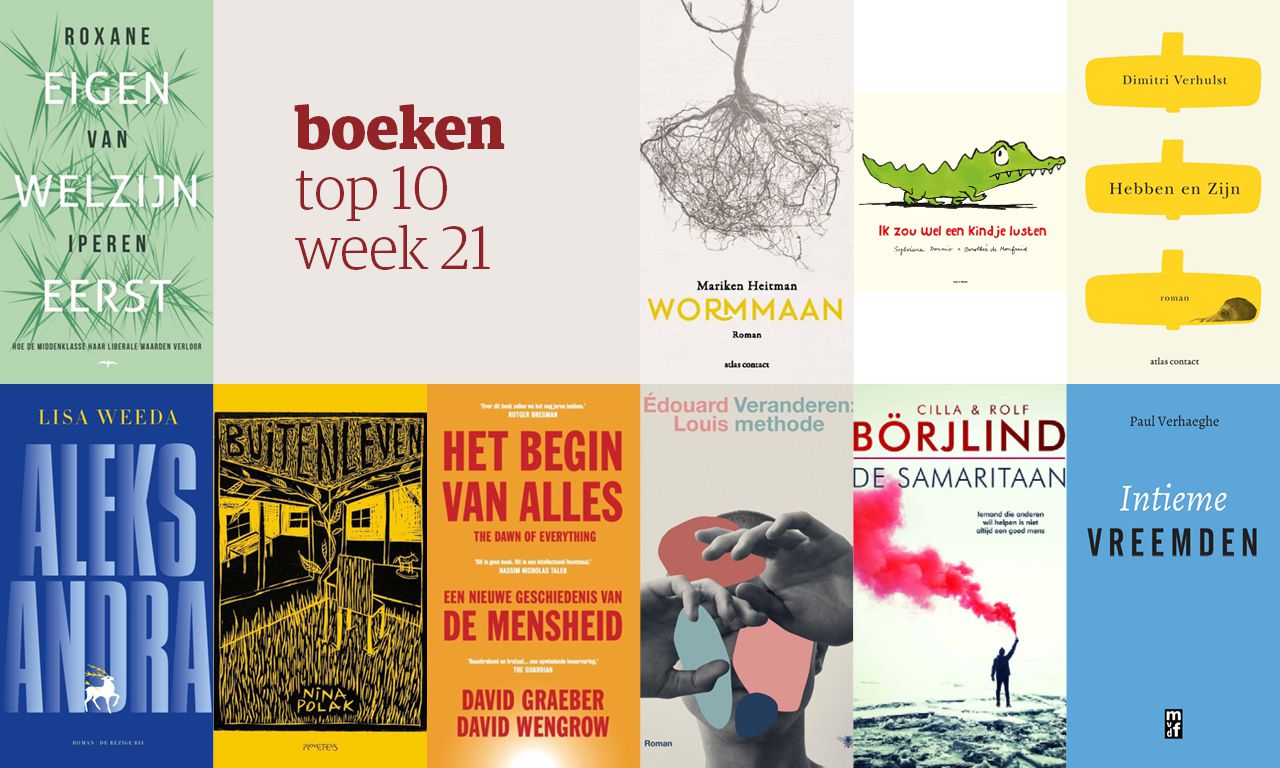 De tien bestverkochte boeken van week 21 