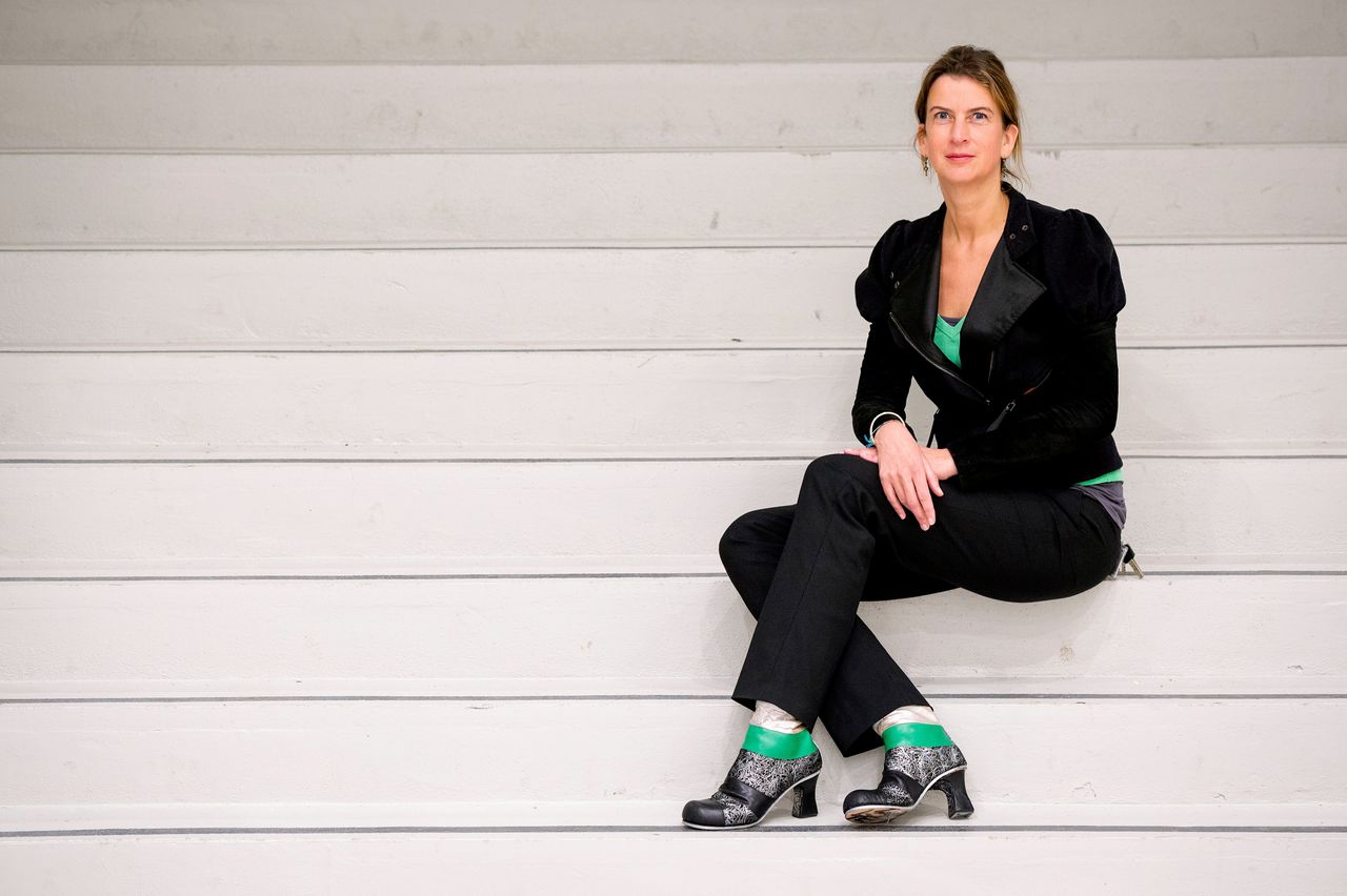 Emily Ansenk, nu nog directeur van de Kunsthal Rotterdam.