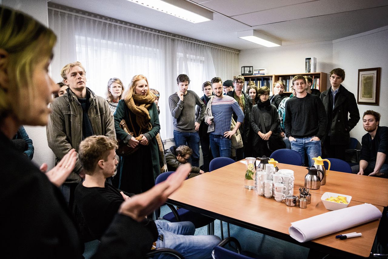 Met een bezetting wilden letterenstudenten aan de Rijksuniversiteit Groningen eind januari een gesprek afdwingen met het faculteitsbestuur.