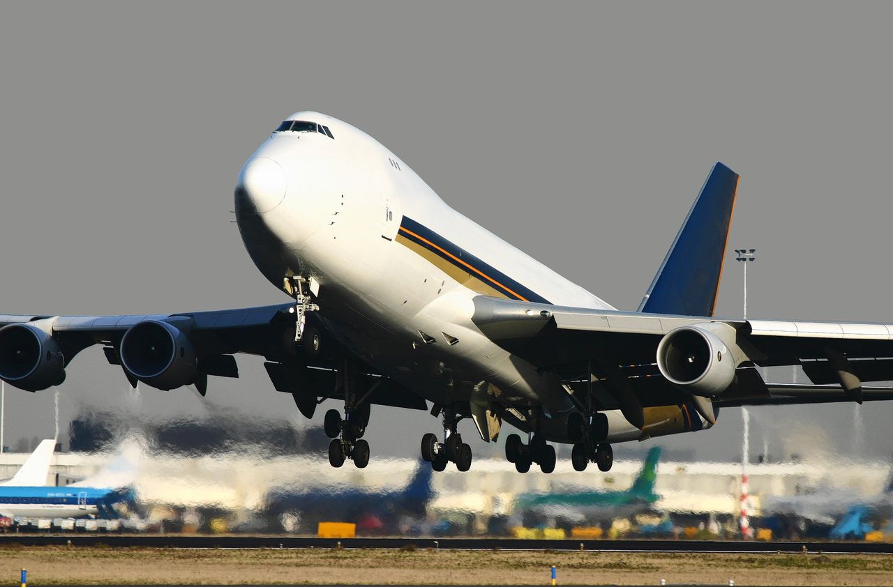 Een opstijgende Boeing 747. Foto iStock