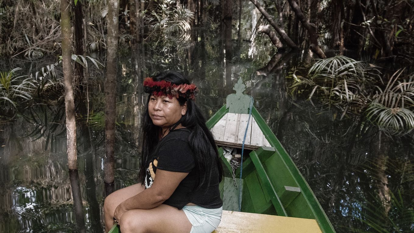 Foto van Alessandra Munduruku in boot