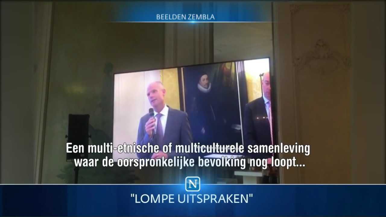 Nieuwsuur behandelt de uitspraken van minister Blok (NOS/NTR)