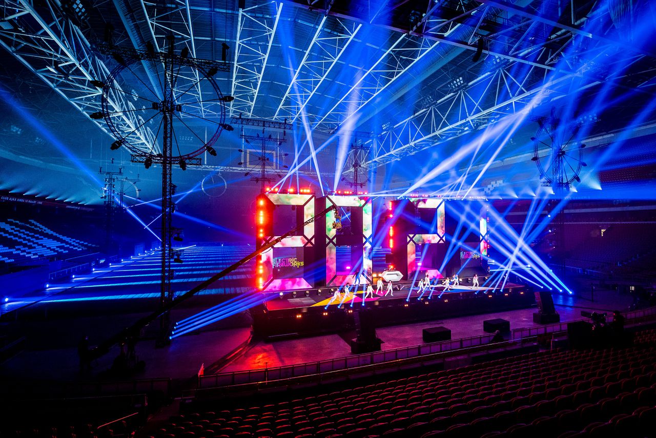 Afgelopen jaarwisseling werd het Nationaal Aftelmoment georganiseerd in de De Johan Cruijff Arena in Amsterdam.