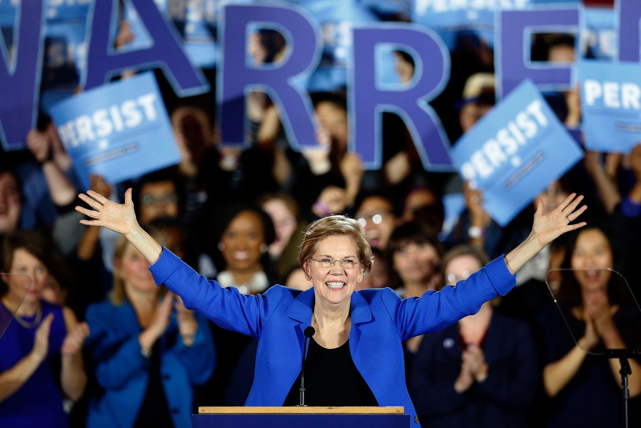 Elizabeth Warren zet eerste stap naar presidentsverkiezingen 2020 