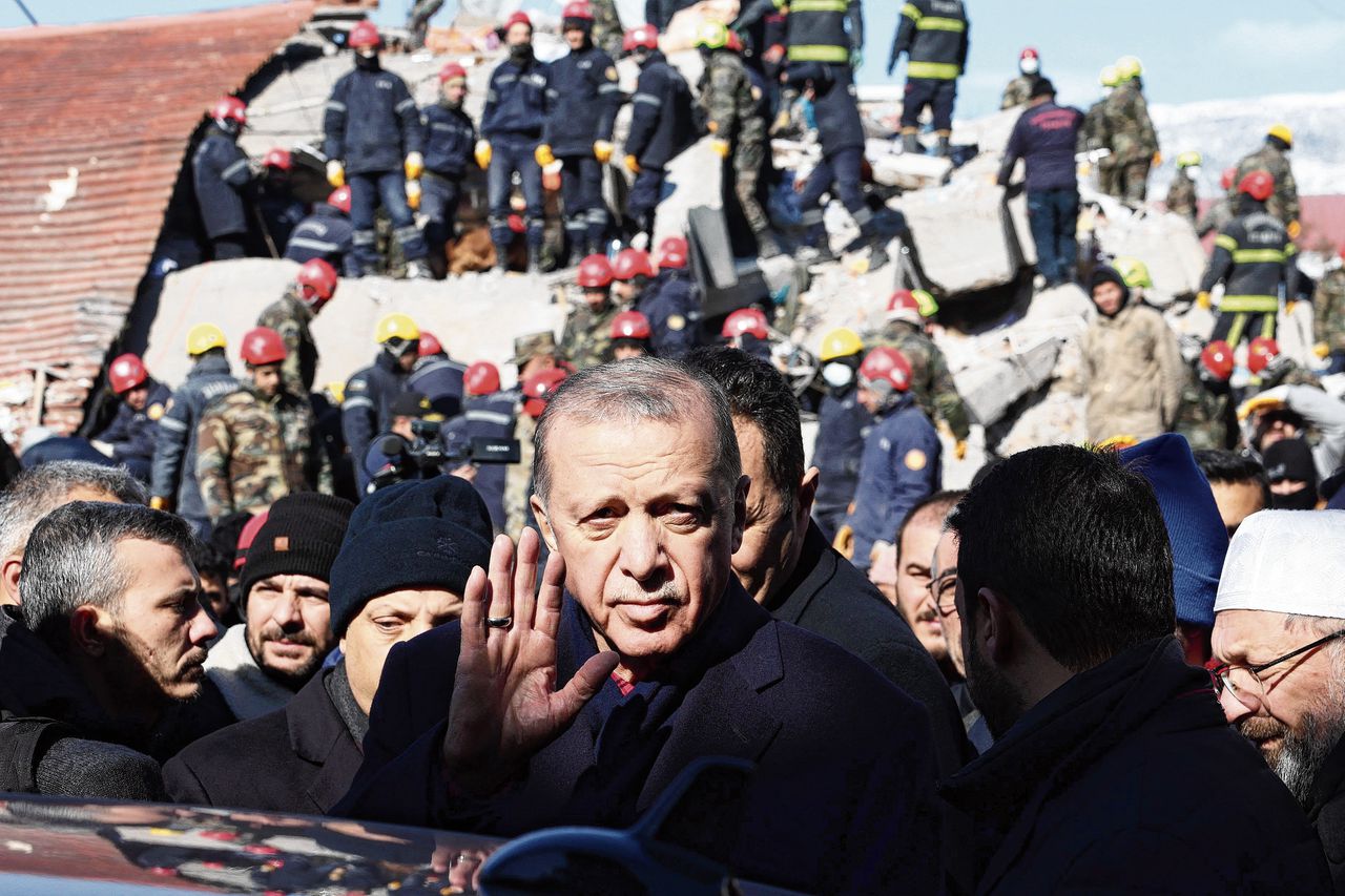 De aardbeving kan het politieke lot van Erdogan bezegelen 