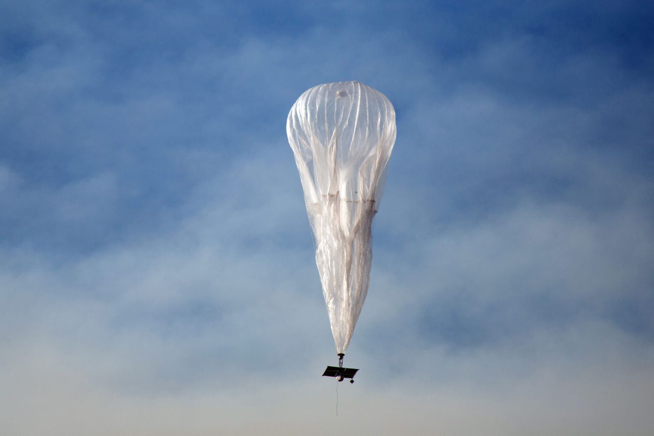 Google stuurt telecomballonnen naar Puerto Rico 