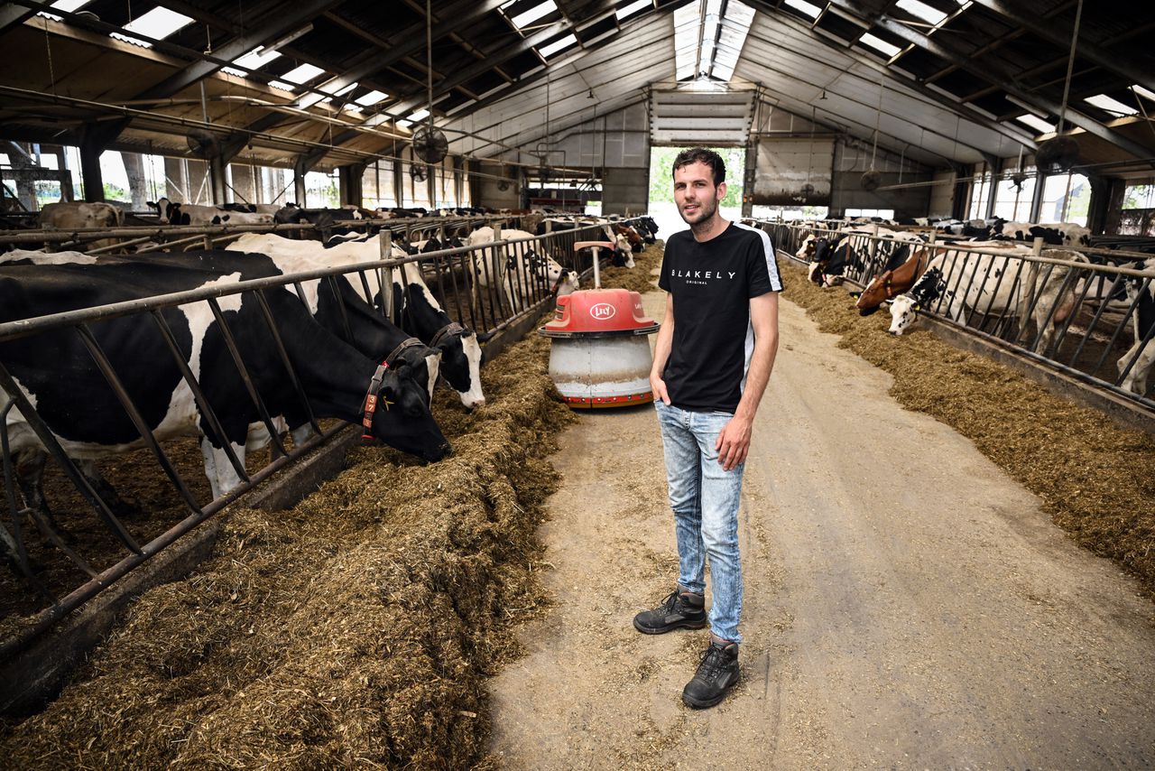 ‘Nederland is zo slecht nog niet, je moet de kansen zien’, zegt de jonge boer uit Salland 