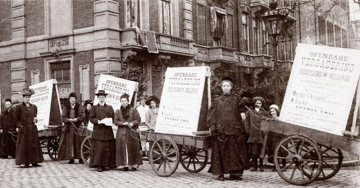 Het was een politieke onmogelijkheid: kiesrecht voor vrouwen - NRC