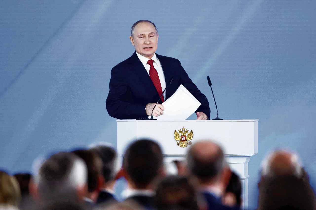 President Poetin maakte 15 januari hervormingen in het Russische staatsbestel bekend