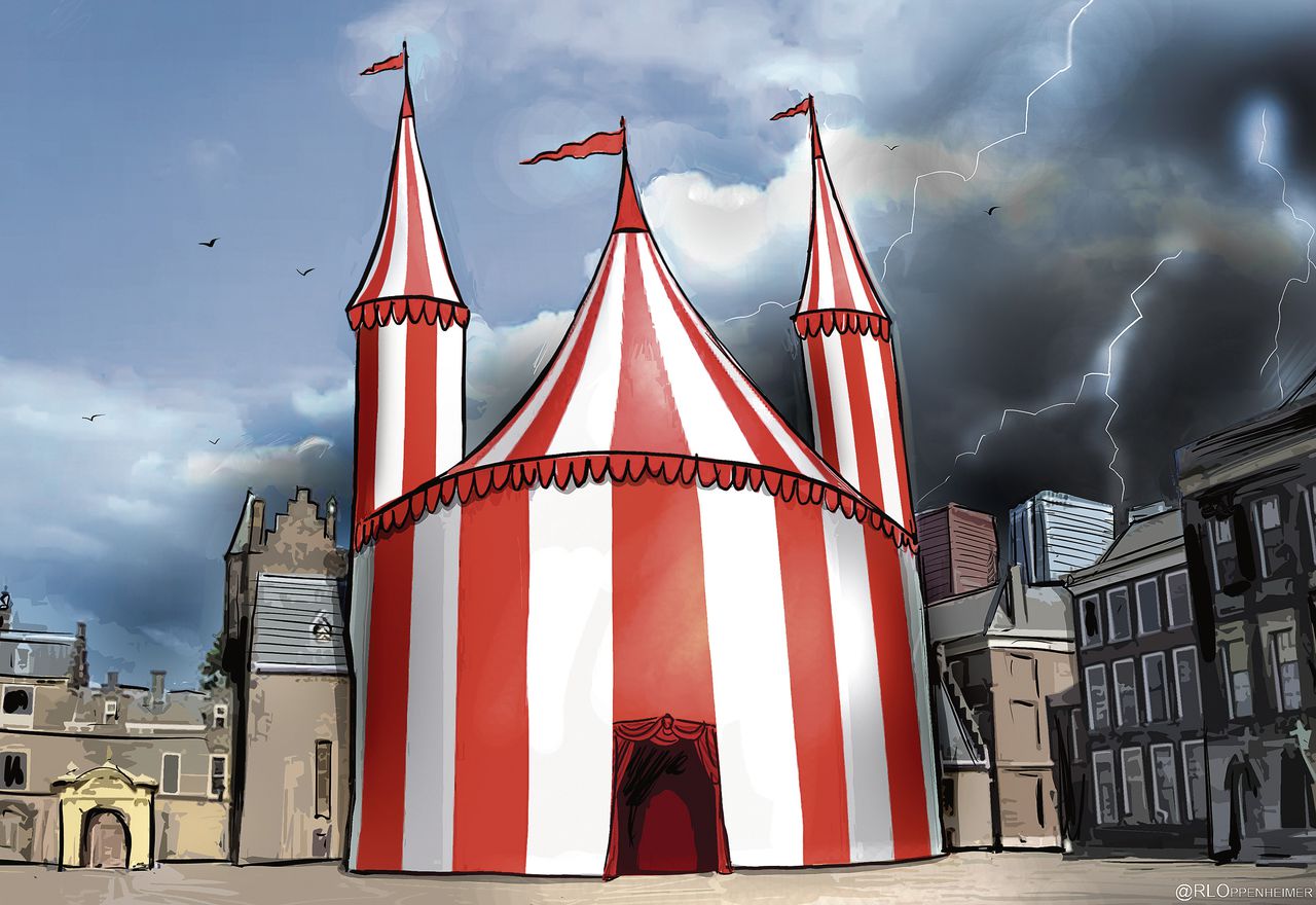 Circus Den Haag: als consternatie de formatie steeds opnieuw overvleugelt 