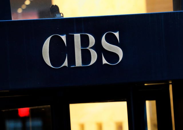 Het hoofdkantoor van CBS in New York. 