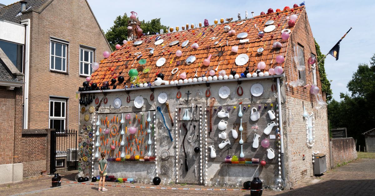 Op de kunstroute in Aardenburg weet de verbeelding zelfs de dood tot leven te wekken