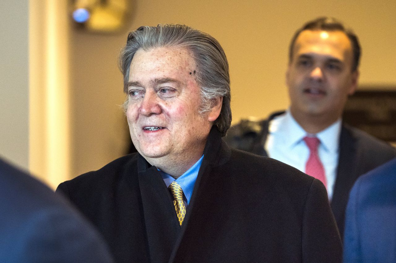 Bannon verhoord door speciale aanklager Mueller 