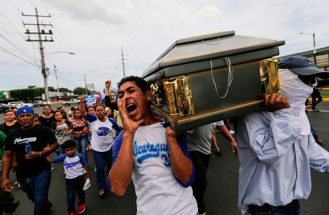 Nicaragua op weg naar een burgeroorlog 