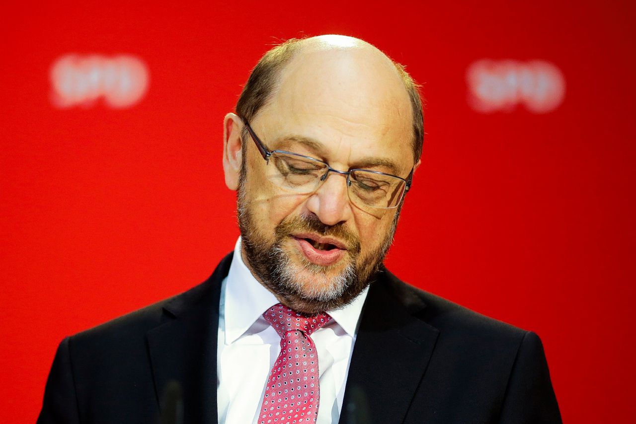 Martin Schultz, leider van de SPD.