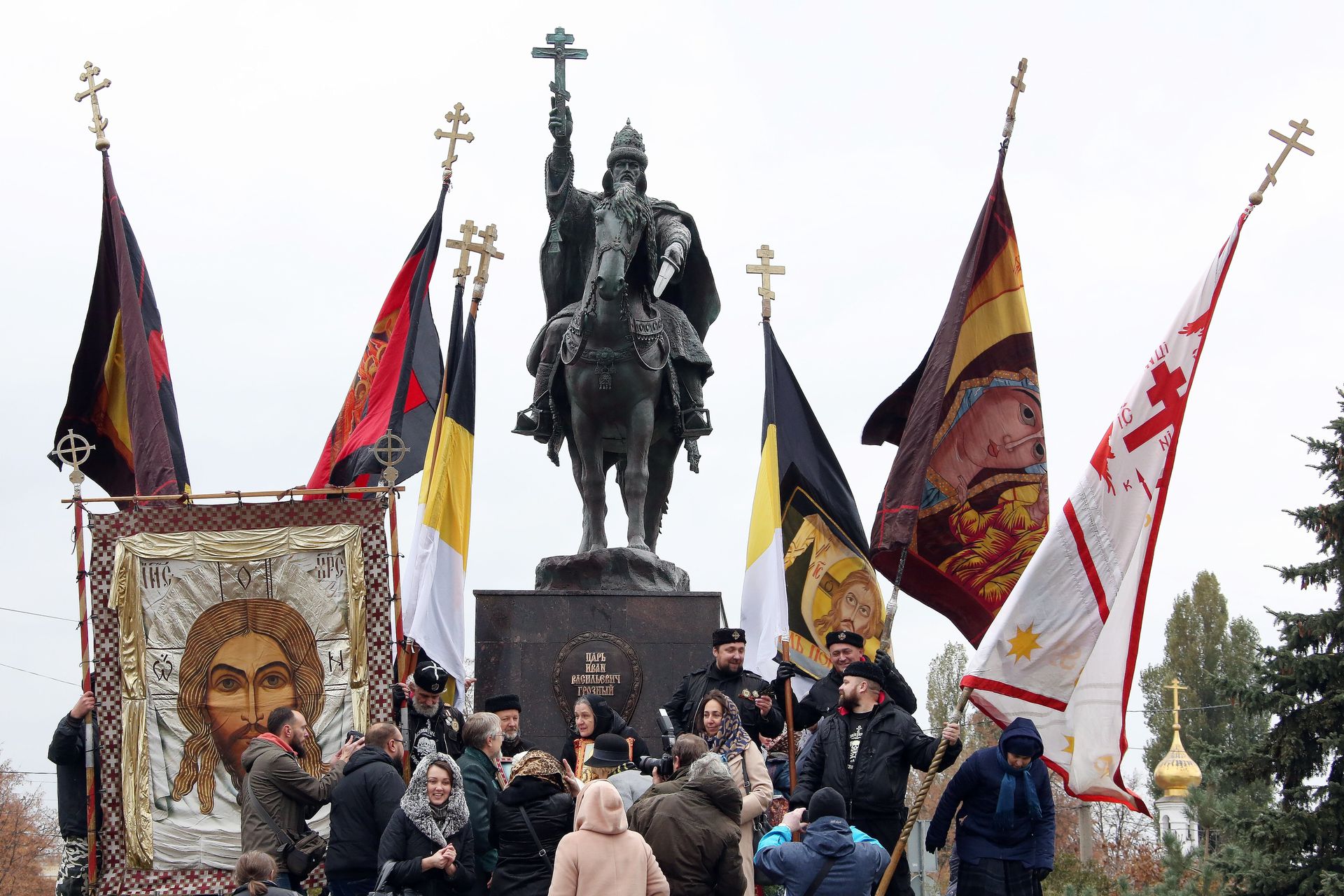 Открытие памятника Ивану Грозному