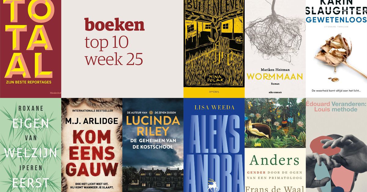 De tien bestverkochte boeken week - NRC