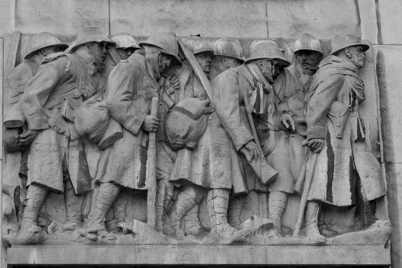 Monument aux Morts in Lille van Edgar Boutry (1927). Foto Getty Images/iStockphoto