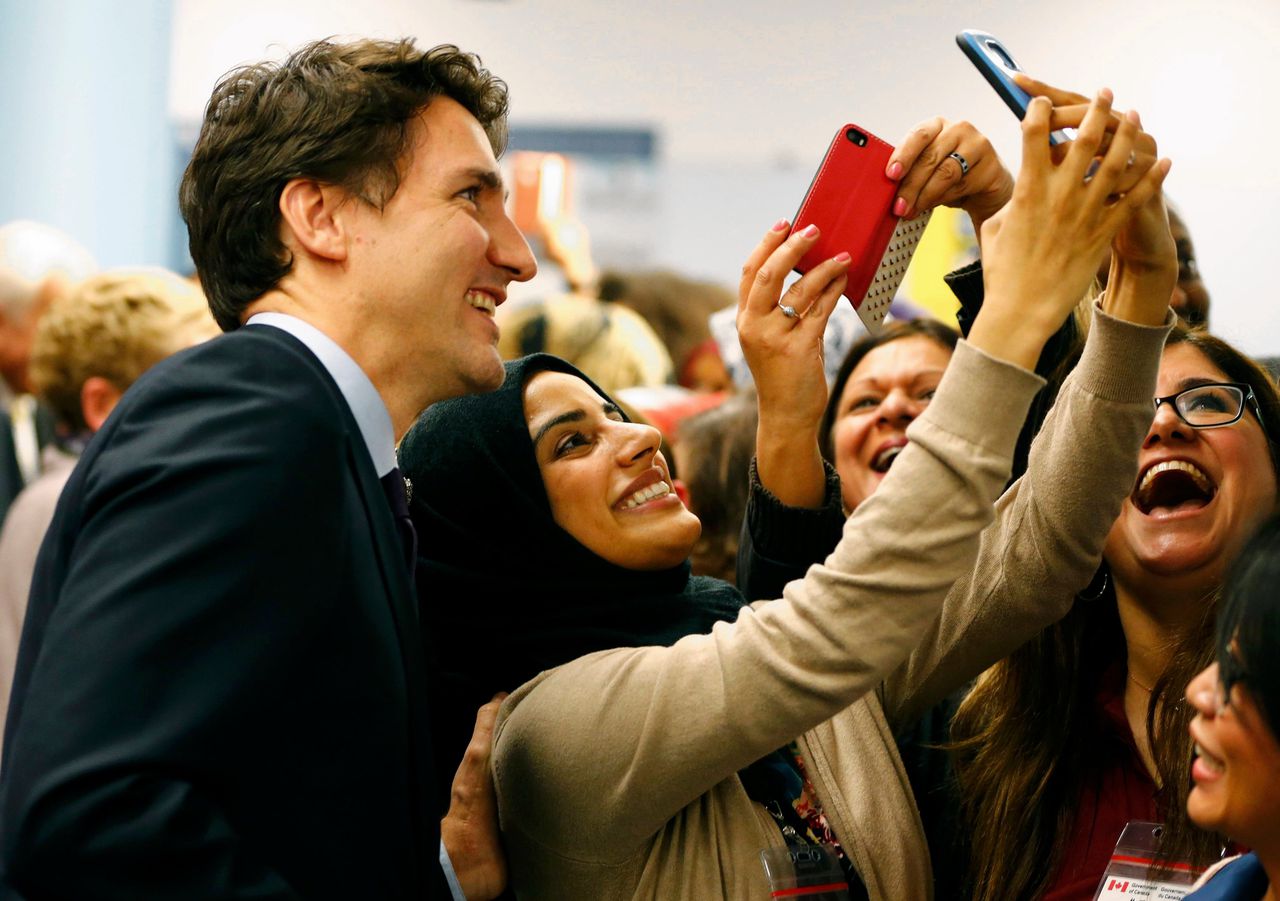 Laten Canadese kiezers  Justin Trudeau  vallen?  