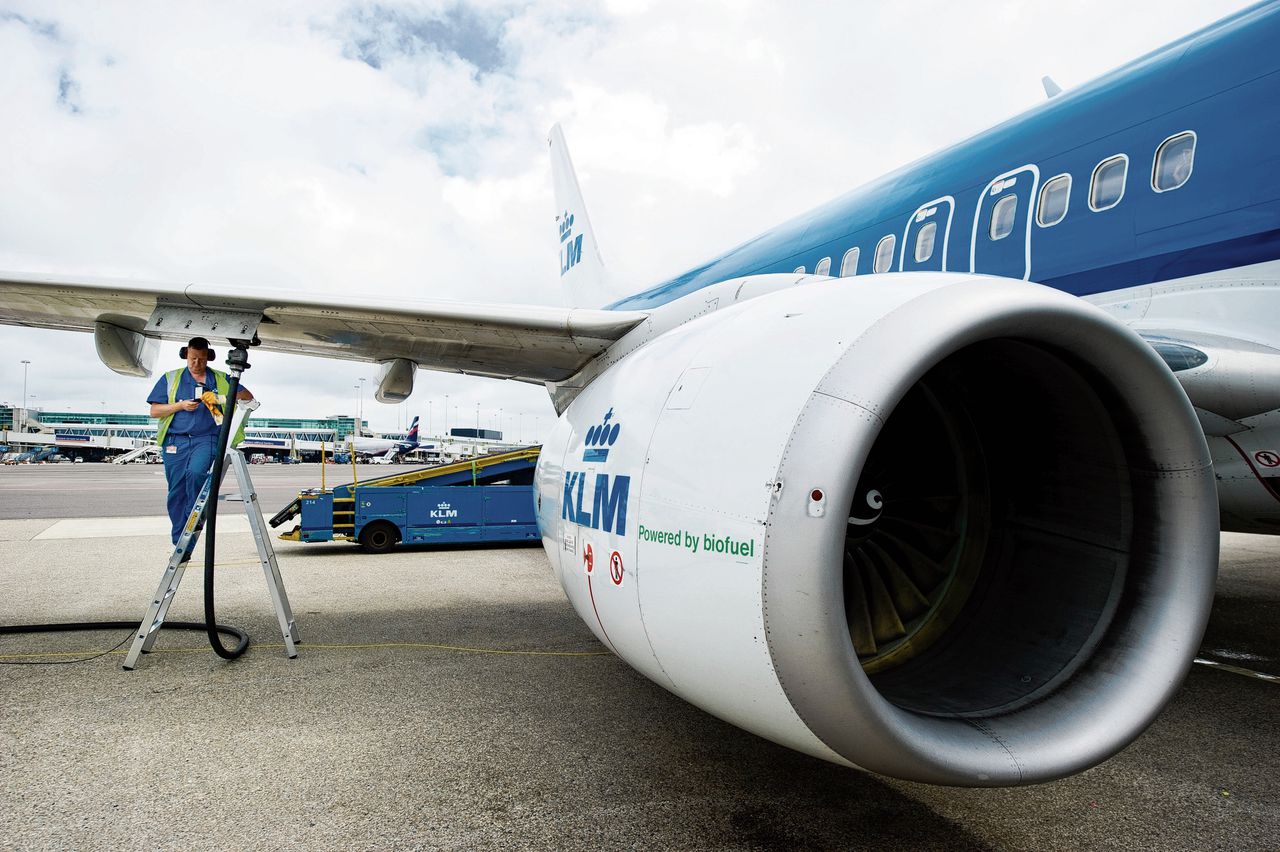 KLM vliegt sinds 2011 met duurzame biobrandstof, gemengd met kerosine. Bedrijven steunen dit via het Corporate BioFuel Programme.