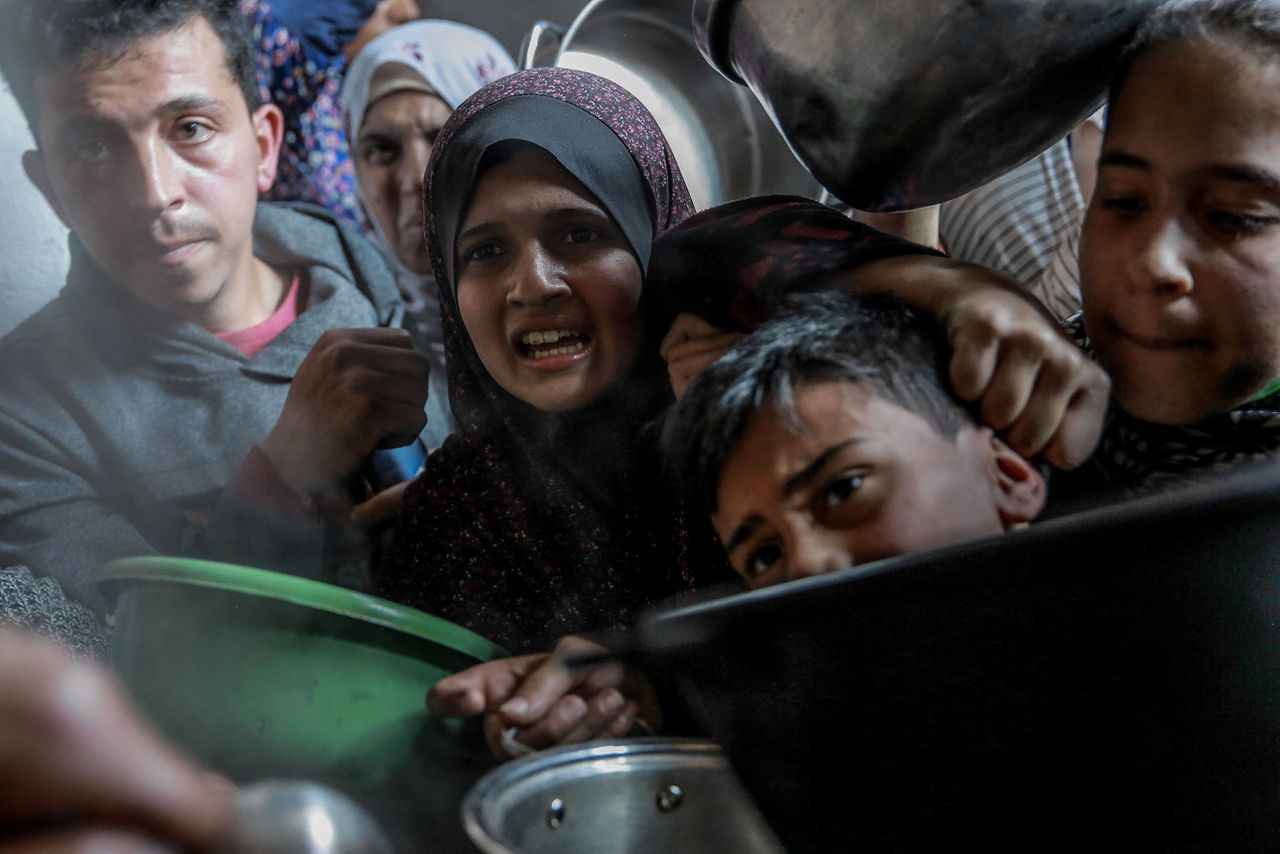 In Gaza ligt hongersnood op de loer 