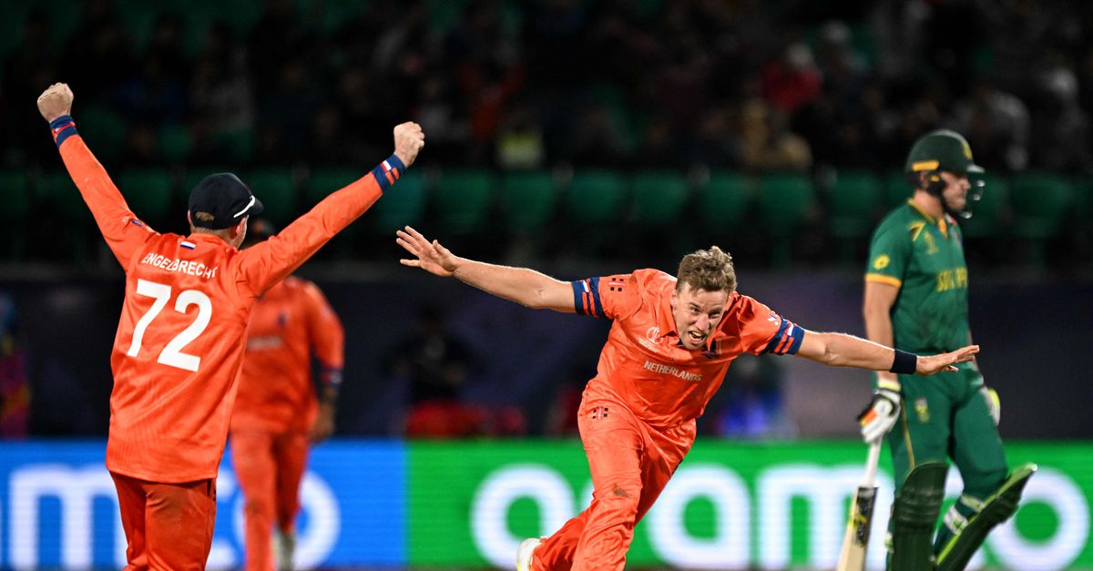 The Dutch cricketers were in action with their victory over South Africa in the World Cup