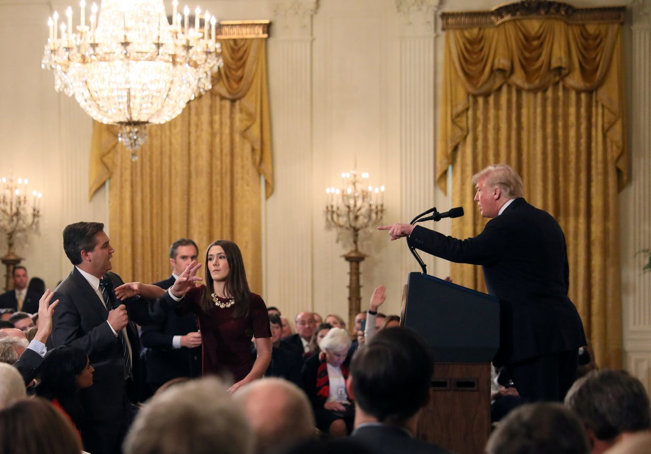 Witte Huis trekt persaccreditatie CNN-verslaggever in 