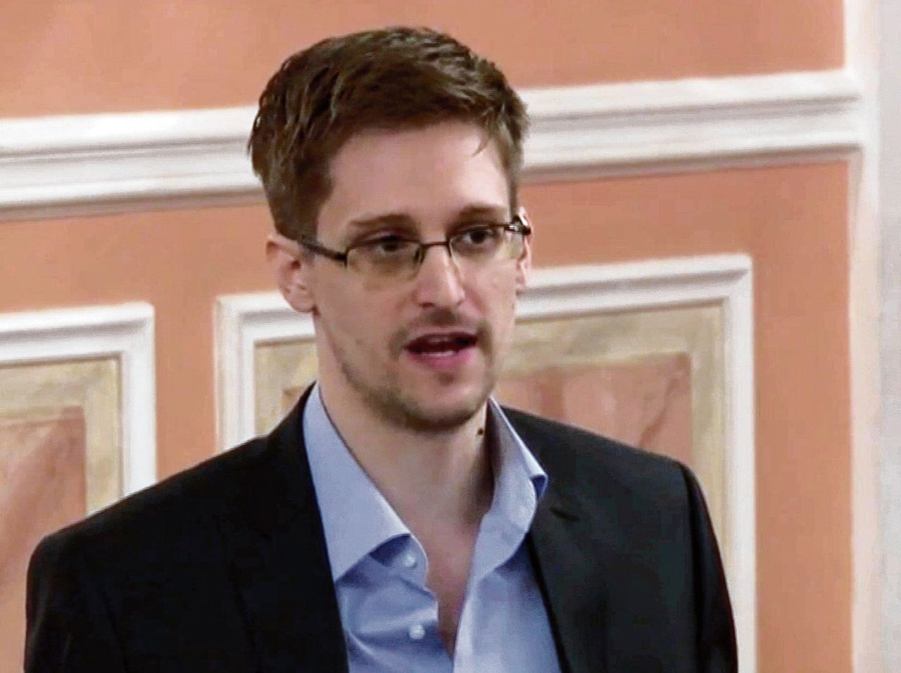 Klokkenluider Edward Snowden.